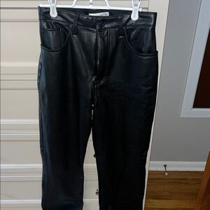 Abercrombie & Fitch Black Straight Leg Pants